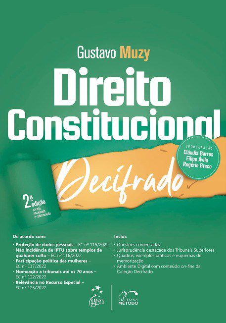 Livro Direito Constitucional - Muzy
