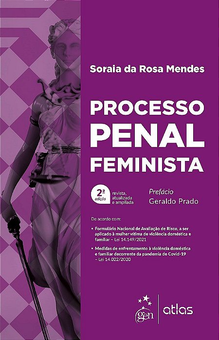 Livro Processo Penal Feminista - Mendes