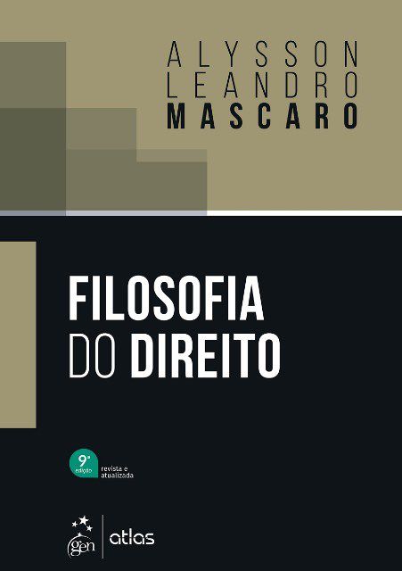 Livro Filosofia do Direito - Mascaro - Atlas