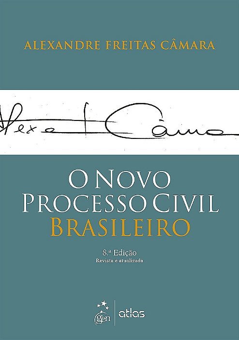 Livro Novo Processo Civil Brasileiro: Camara/ Atlas