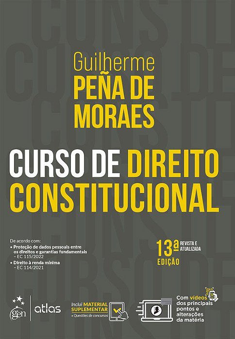 Livro Curso de Direito Constitucional - Moraes
