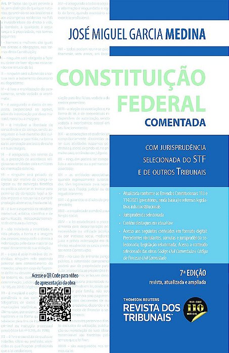 Livro Constituicao Federal: Comentada - Medina