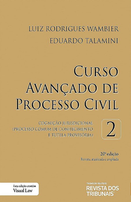 Livro Curso Avancado de Processo Civil: Cognicao Jurisdicional (processo Comum de - Wambier/talamini