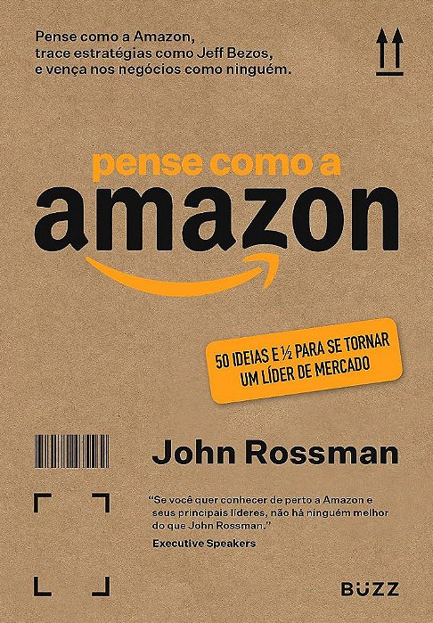 Livro Pense Como a Amazon - Rossman