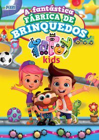 Livro A Fantástica Fábrica de Brinquedos Totoy Kids  Totoykid