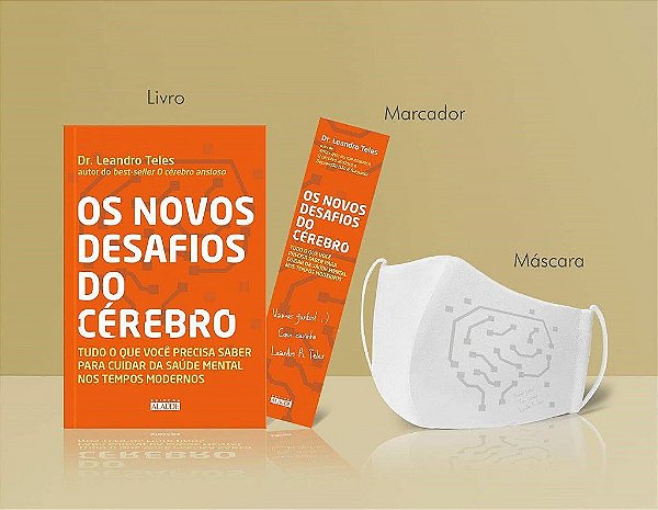 Livro Kit os Novos Desafios do Cerebro: Tudo o Que Voce Precisa Saber para Cuidar - Teles