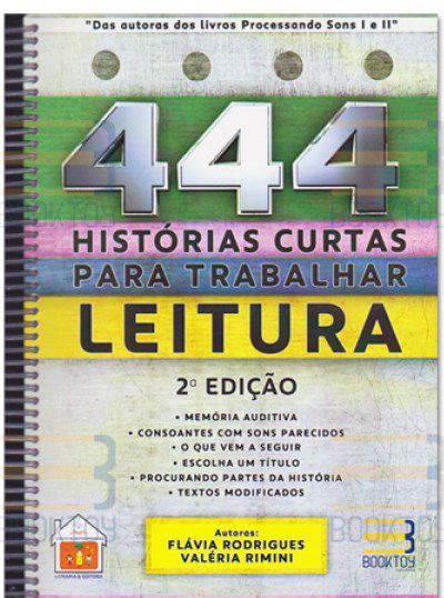 Livro 444 Histórias Curtas para Trabalhar Leitura