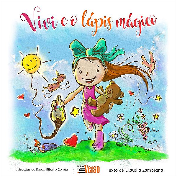 Livro Vivi e o Lapis Magico - Zambrana