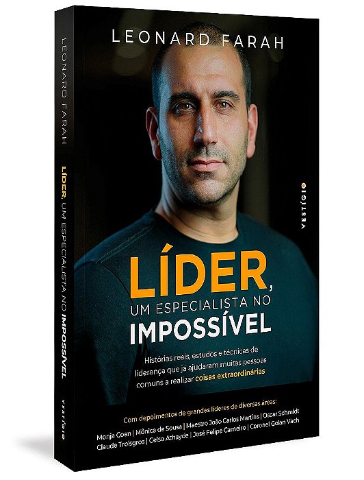 Livro Líder, Um Especialista No Impossível - Farah