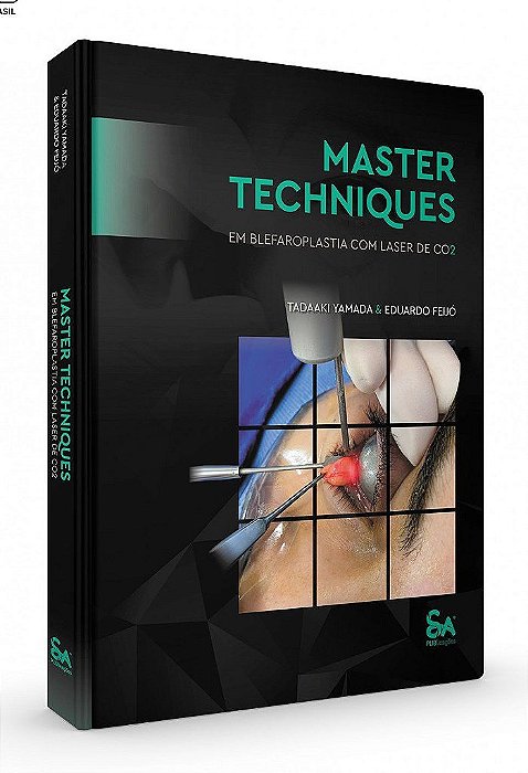 Livro Master Techniques em Blefaroplastia com Laser de Co2