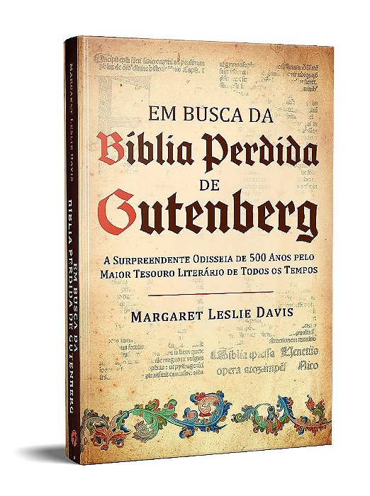 Livro Em Busca da Biblia Perdida de Gutenberg: a Surpreendente Odisseia de 500 an - Davis