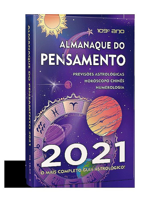 Livro Almanaque do Pensamento 2021 - Editora Pensamento