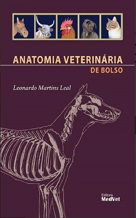 Livro Anatomia Veterinária de Bolso