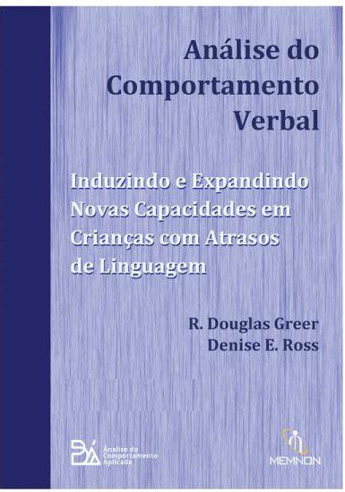Livro Análise do Comportamento Verbal