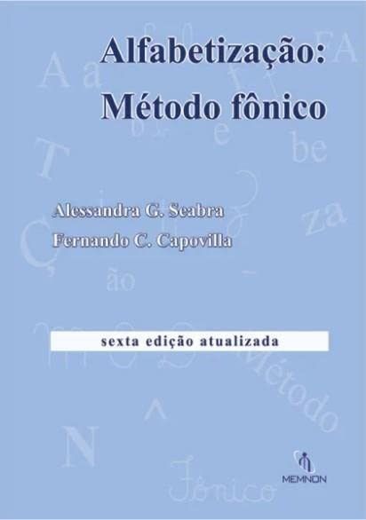Livro Alfabetização Método Fônico: