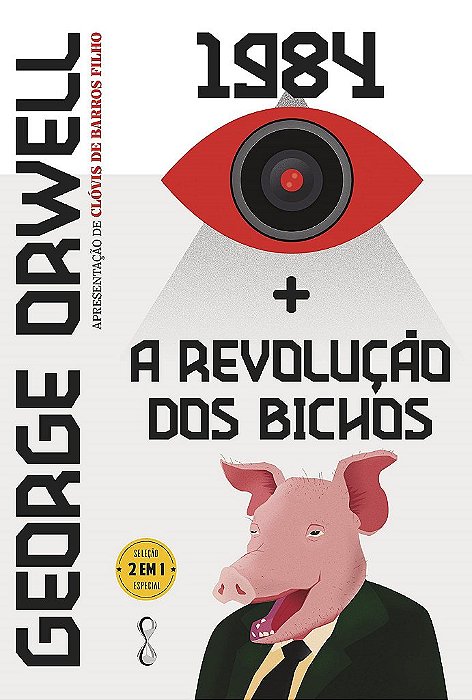 Livro George Orwell: 1984 + a Revolução dos Bichos: 2 em 1