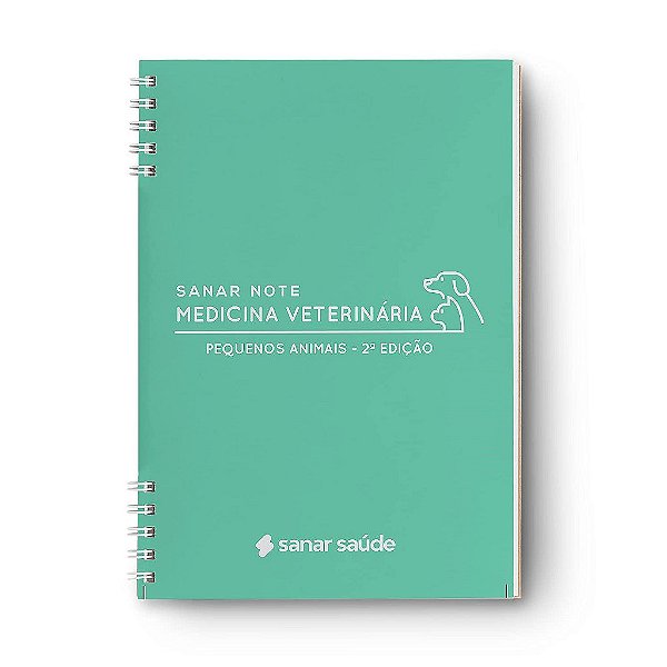 Livro Sanar Note Medicina Veterinaria (pequenos Animais)