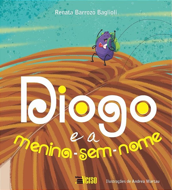 Livro Diogo e a Menina-Sem-Nome - Baglioli - Inverso