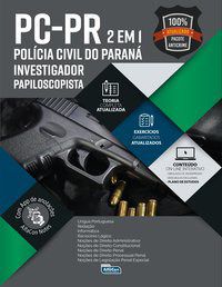 Livro Pc-pr: 2 em 1 Policia Civil do Parana Investigador Papiloscopista