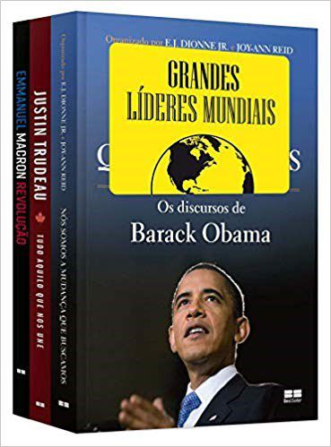 Livro Kit Lideres Mundiais - Trudeau