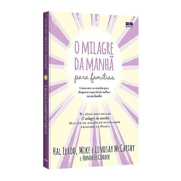 Livro O Milagre da Manhã Para Famílias - Elrod - Record