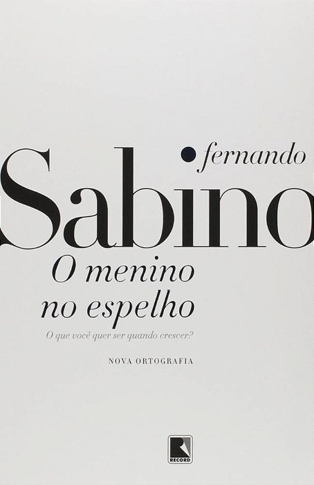 Livro Menino no Espelho  Fernando Sabino