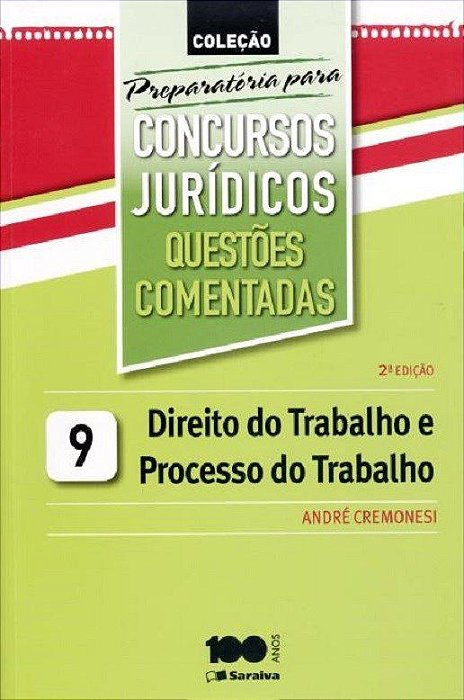 Livro Preparat c Ju 09 Ques co trab - Cremonesi Andre