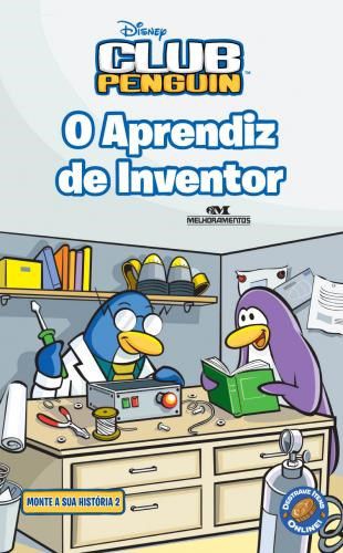 Livro Club Penguin - O Aprendiz De Inventor - Melhoramentos