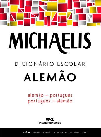 Livro Dicionário Michaelis Escolar Alemão Português