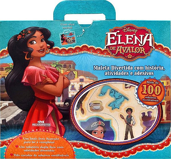 Livro Elena de Avalor - Maleta Divertida - Disney