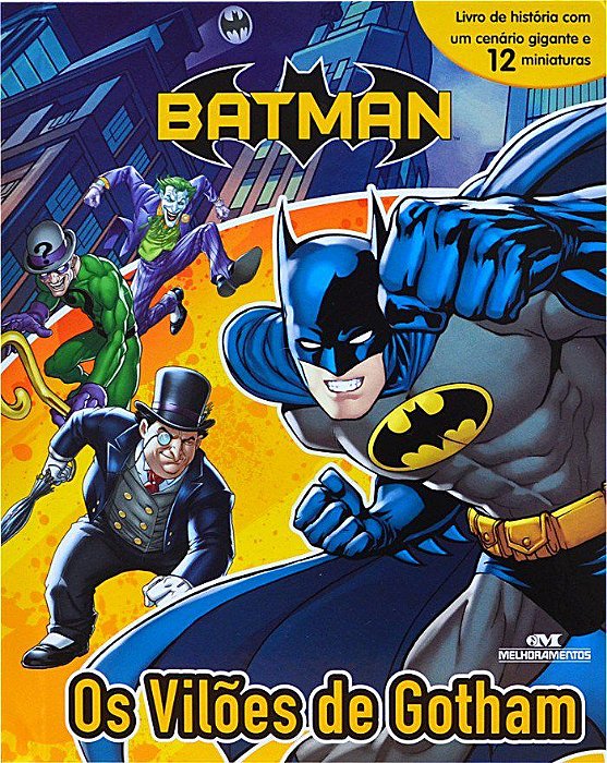 Livro Batman - os Viloes de Gotham - Varios Autores
