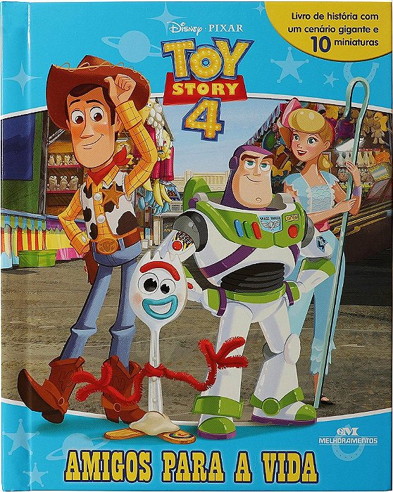 Livro Toy Story 4 - Disney - Melhoramentos