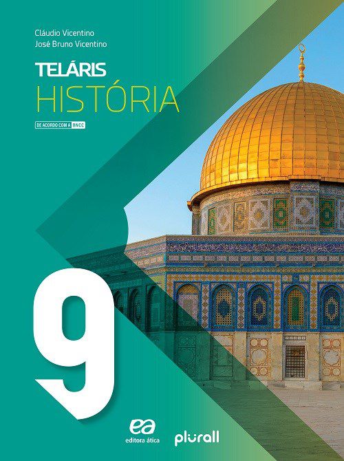 Livro Telaris História 9  ano - Vicentino - Ática