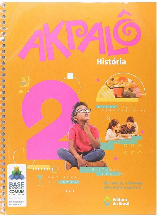 Livro Akpalo História  2 ano  Camargo  Brasil