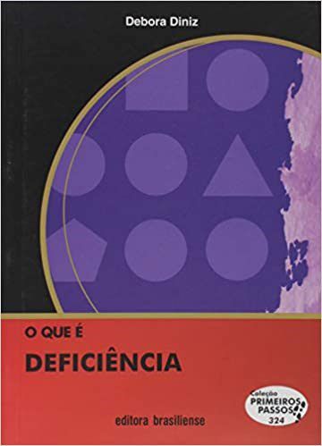Livro Que e Deficiência - Diniz - Brasiliense