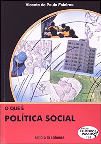 Livro Que e Politica Social, O - Faleiros