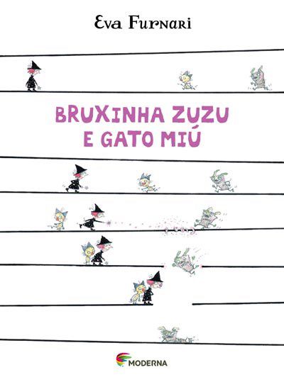 Livro Bruxinha Zuzu e Gato Miu Eva Furnari