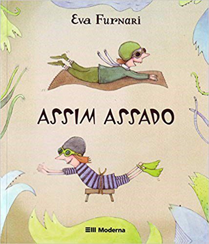 Livro Assim Assado  Eva Furnari