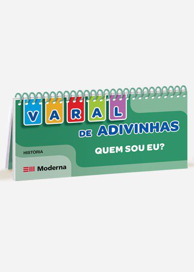 Livro Varal de Adivinhas Quem Sou eu - Moderna