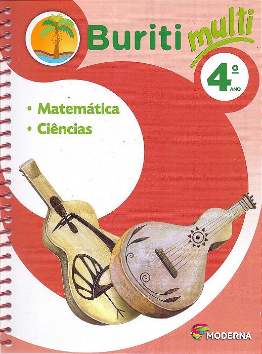 Livro Buriti Multi Mat Cie 4 - Coletivas - Moderna
