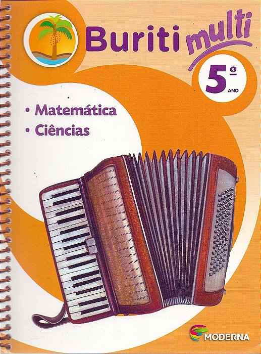 Livro Buriti Multi Mat Cie 5 - Coletivas - Moderna