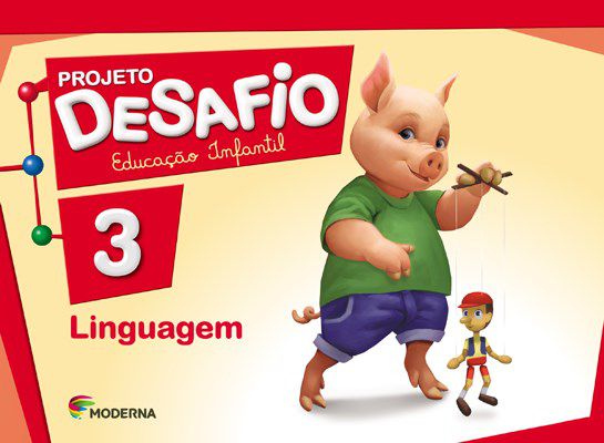 Livro Projeto Desafio Linguagem - Volume 3 - Moderna