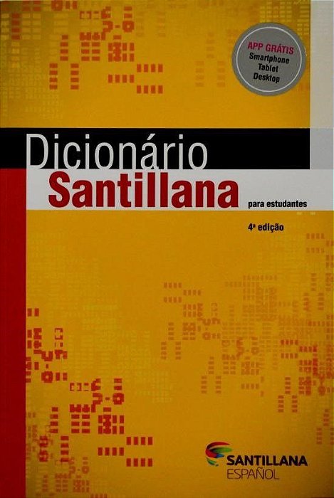 Livro Dicionario Santillana para Estudantes Ed 4