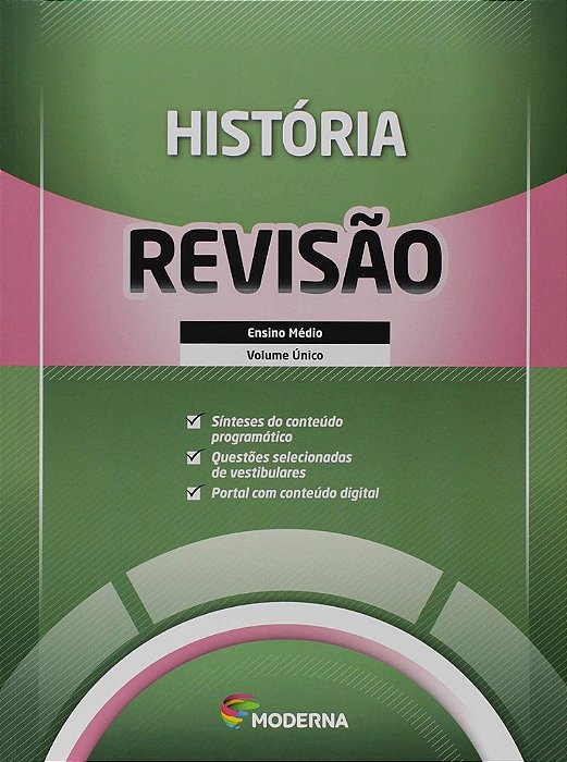 Livro Caderno de Revisão: Historia (Volume Único)