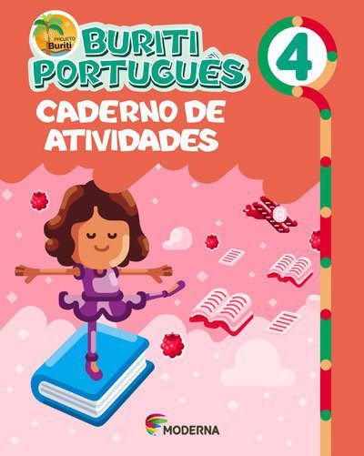 Livro Buriti Português - 4 Ano - Caderno de Atividades - Moderna