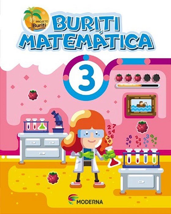 Livro Buriti Matemática - 3 ano - Moderna
