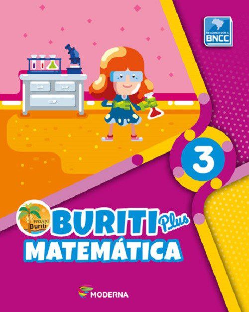 Livro Buriti Plus Matemática 3 Ano - Moderna