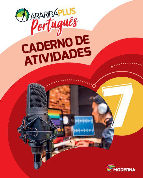 Livro Araribá Plus Português 7 Ano Caderno - Moderna