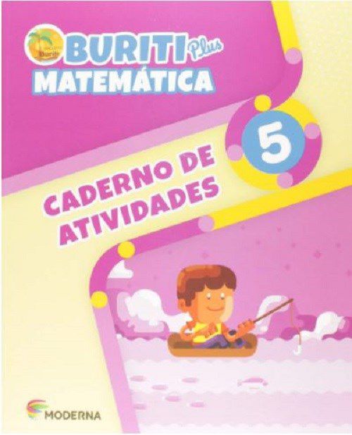 Livro Buriti Plus Matemática: 5  Ano - Caderno de Atividades - Moderna