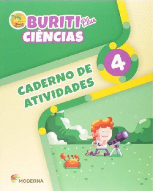 Livro Buriti Plus Ciências: 4  Ano - Caderno de Atividades - Moderna